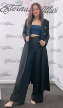 Load image into Gallery viewer, Mia Long Double Breasted Coat Dress