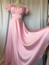 Load image into Gallery viewer, Nikki long dress satin fabric with pockets