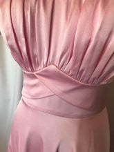 Load image into Gallery viewer, Nikki long dress satin fabric with pockets