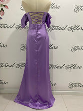 Load image into Gallery viewer, Kristy formal dress (come with separate adjustable strap) Black/ lilac /sage green
