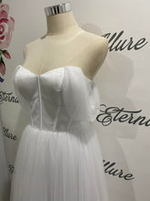 Load image into Gallery viewer, Alex debutante dress, wedding dress (with pockets, removable adjustable straps)
