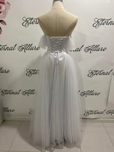 Load image into Gallery viewer, Alex debutante dress, wedding dress (with pockets, removable adjustable straps)
