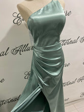 Load image into Gallery viewer, Bella sage green formal dress
