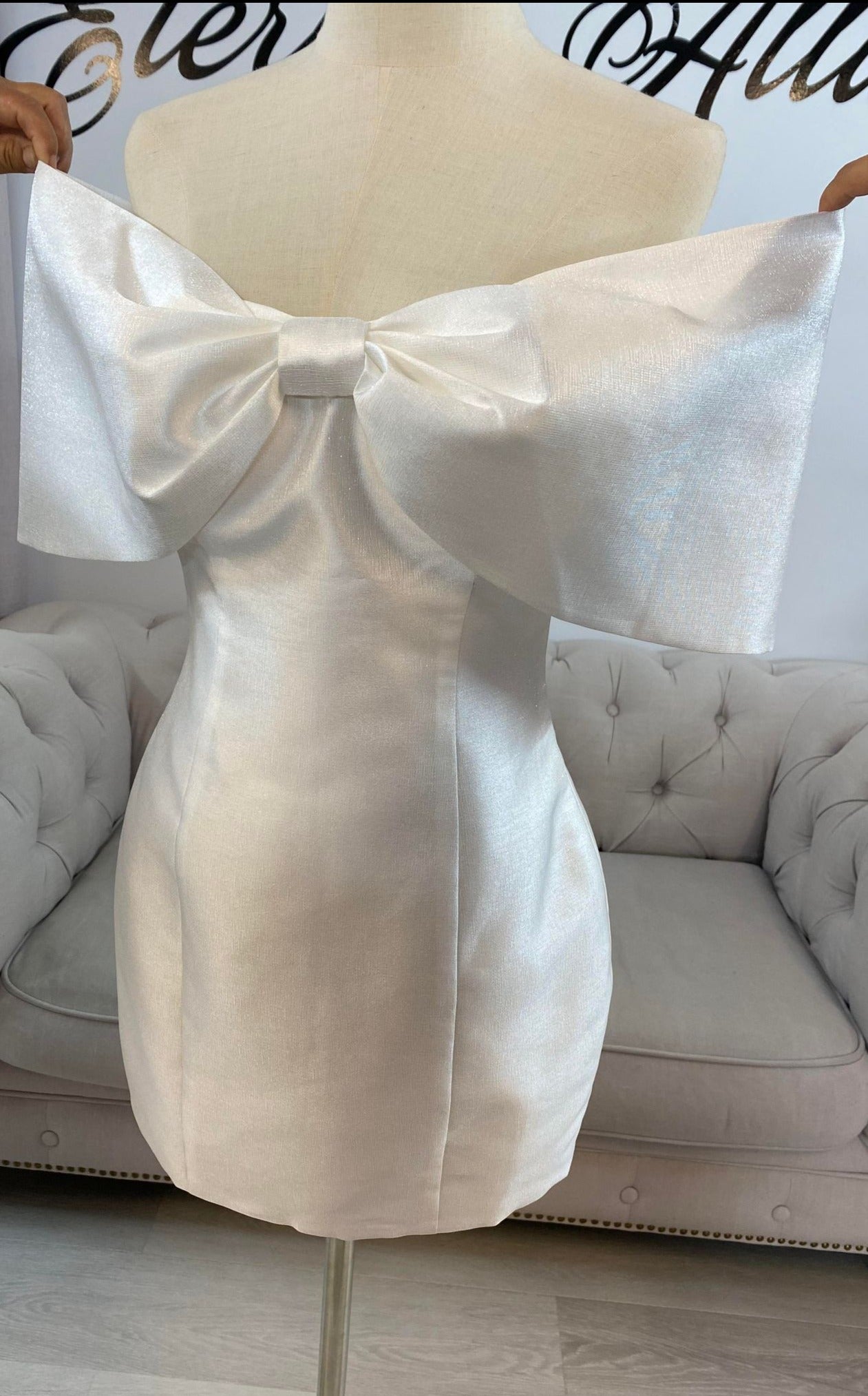 Emily bridal shower dress (removable adjustable straps) – Eternal Allure  Pty Ltd