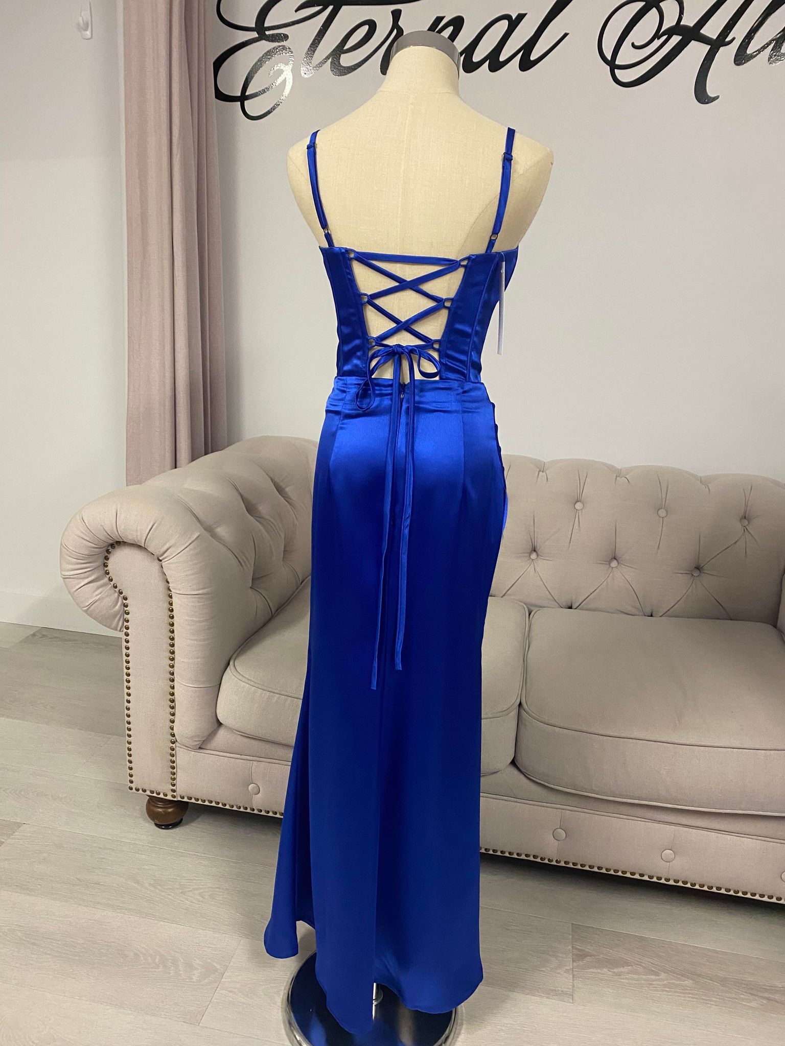 Ashlea royal blue formal dress – Eternal Allure Pty Ltd