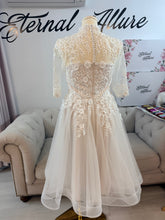 Load image into Gallery viewer, Kaye medi length Wedding Dress
