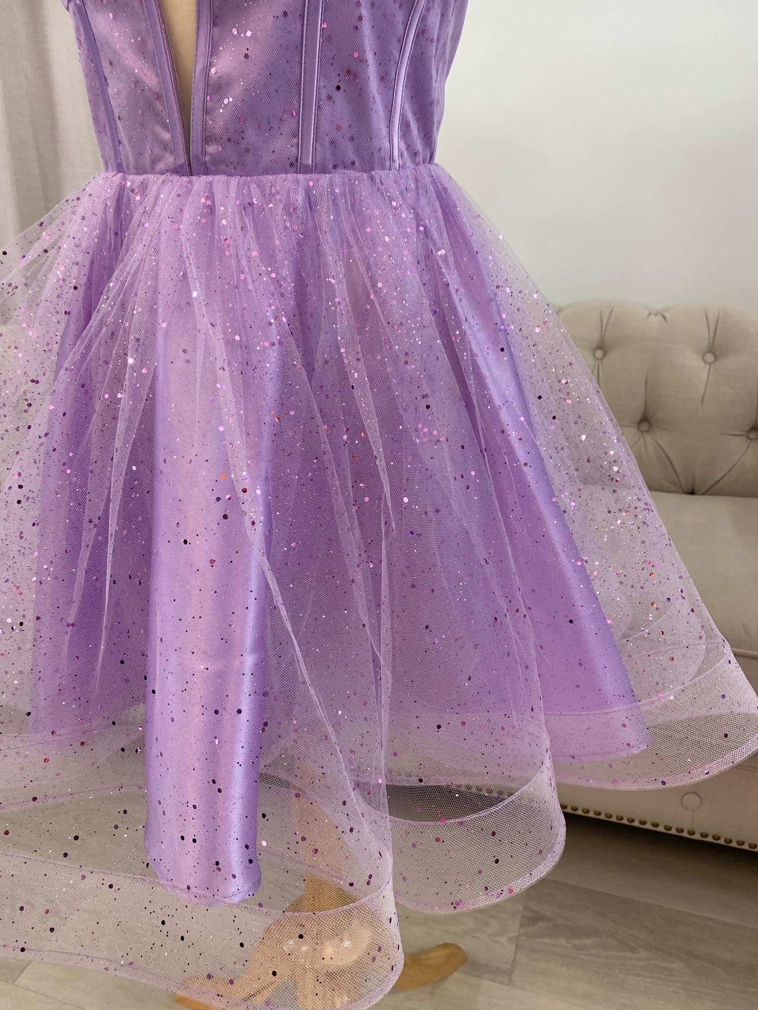 blue dress for baby girl Simone mini purple bridal shower dress with pockets . – Eternal Allure Pty  Ltd