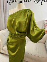 Load image into Gallery viewer, Vicky one shoulder formal dress.
