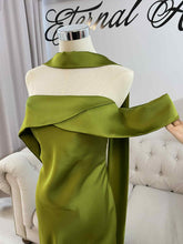 Load image into Gallery viewer, Jamille olive green formal dress
