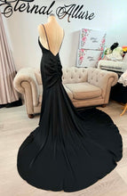 Load image into Gallery viewer, Morana black wedding dress.
