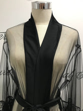 Load image into Gallery viewer, Lucy black robe
