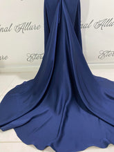 Load image into Gallery viewer, Lisa long dark blue formal dress
